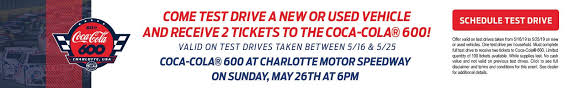 Tickets may be above or below face value. Nascar Tickets Giveaway By Sonic Infiniti Of Charlotte