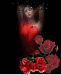 صور مكتوب عليه متحركة صور قلوب رومانسية متحركة صور بنات رومانسيه متحركة roses gif raindrops and roses animation