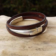 Nos modèles sans fermoir sont ajustables pour. Tribunal Prix Audition Bracelet Cuir Et Argent Femme Lespeillasses Com