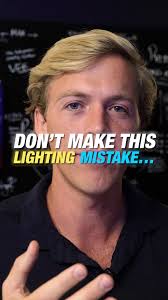 Avoid this common lighting error. Ensure you stand out by creating sep...