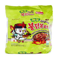 How spicy is samyang hot chicken ramen. Samyang Hot Chicken Ramen Jjajang 5x140g