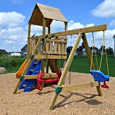 Backyard discovery beach front all cedar wooden swing set. Diy Backyard Playground How To Create A Park For Kids