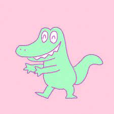 New Trending Gif On Giphy Gif Dance Dancing Bird Crocodile Cartoon