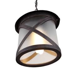 Old house porch ceiling lights flush mount. Aussen Pendelleuchte Rustikal Rostfarbig Acrylglas 28 Cm Hoch Wohnlicht