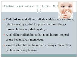 Pernikahan itu mengikut rukun nikah 2. Anak Di Luar Nikah Mui Ppt Download