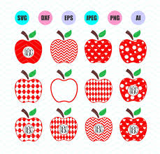 Download Svg File Apple Svg Apple Svg File Dxf File Png File Clipart Digital Cut Files Cricut Explore Silhouette Cameo Socutecraftstore