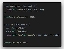For your code to compile you need to cast the result to an int. Javascript Math Random How To Use Math Random