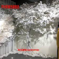 盆景植物仿真许愿树白色树榕树假树银杏树造型树仿真植物墙装饰 淘宝网 learn chinese china today