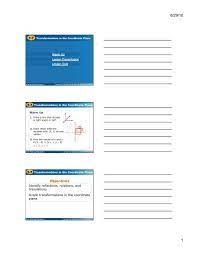 Play this hour's trivia about geometry mixed quiz game a new geometry quiz every hour! Geometry Lesson 1 7 Pdf