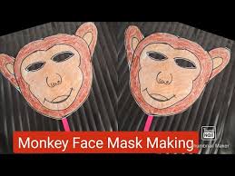 Make Monkey Face Mask