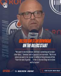 In a recent interview with Sportsnets Mark Spector, Stan Bowman says the  team isn't where they want to be. #hockey #nhl #oilers #edmontonoilers  #oilersnation