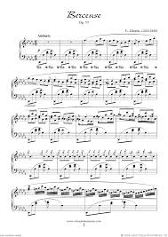 Chopin Berceuse Op 57 Sheet Music For Piano Solo Piano Sheet Music Piano Sheet Music Classical Sheet Music