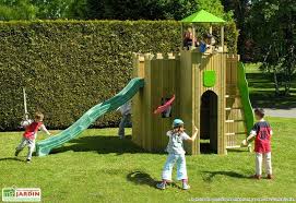 Portique Aire De Jeux Chateau Fort Aire De Jeux Aire De Jeu Enfant Jeux Enfants