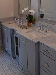 Kraftmaid pebble gray kitchen cabinets. Kraftmaid Pebble Gray Carrara Marble Bathroom Wall Cabinets Grey Kitchen Cabinets Kraftmaid Kitchen