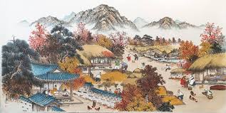 Learn my favorite techniques, tips and approach to help you get started painting loose, modern, landscapes with watercolors. Wall Paintings Autumn Landscape Folk Style Water Paintings Wall Art Watercolor Artwork Landscape Design Living Room Painting By Pogoby Official Saatchi Art