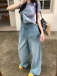 Quần yếm denim mới nhất, dủ size | SHEIN VN