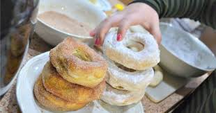 Biscuits In Air Fryer Donuts Quick Donuts Air Fryer Air Fryer Recipes Easy Air Fryer Oven Recipes Recipes
