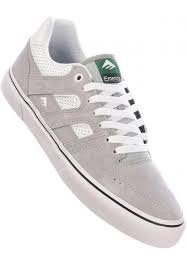 Suchst du trendy schuhe von der marke emerica? Tilt Vulc Emerica All Shoes In Grey White For Men Titus