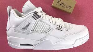 Off white x nike dunk low metallic grey. 2017 Air Jordan 4 Retro Pure Money All White Pure Money Jordan 4 8 9 Clothing Co