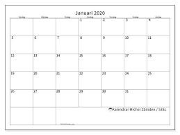 Kan skrivas ut i a4 eller a3. Kalender 53sl Januari 2020 For Att Skriva Ut Calendar Calendar Printables Printables
