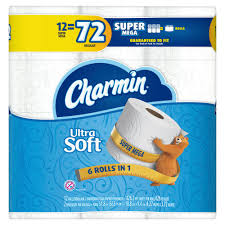 Pack contains 24 rolls (264 sheets per roll) of charmin ultra soft toilet paper · 1 charmin mega roll = 4 regular rolls based on number of sheets in charmin . Deal Of The Day Cleaning Household Essentials Free Shipping
