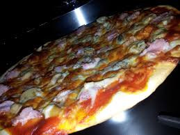 Pizza Jambon Champignons Mozzarella Recette Pizza Jambon Pizza Jambon Champignon Recettes De Cuisine