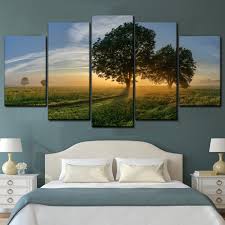 Vanity with mirror, full bed & dresser,a very stylish art deco bedroom set with blonde tones makes this set. Chamarel Waterfalls Mauritius 5 Piece Canvas Art Wall Decor Canvas Prints Artwork Dnv Store