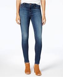 sculpted high rise skinny jeans