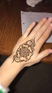 Black And White Henna Design Flower Henna Inspired By Mehndikajoeyhenna On Insta Henna Tattoo Designs Henna Designs Hand Henna Designs