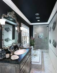 Putting crown molding in your living room can really help provide some additional. Bathroom Crown Molding Houzz