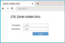 Look in the left column of the zte router password list below to find your zte router. 192 168 1 1 Zte Zxhn H298n Digi Router Login And Password