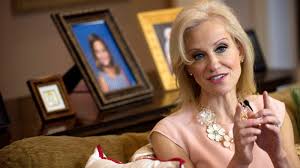 A longtime pollster and analyst, conway specializes in polling data concerning women and younger voters. Kellyanne Conway Can Quit To Care For Her Family But Many Of Us Can T