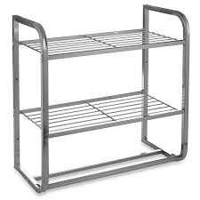 5 out of 5 stars. 2 Tier Satin Nickel Shelf With Towel Bars Bed Bath And Beyond Canada