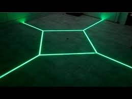 How To Led Floor Tiling System Diy Make Your Floor Interactive Aluminum Led Light Tilebar Profile Youtube