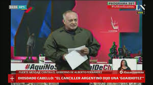 Alberto fernández ratificó la continuidad de las clases virtuales por la pandemia del coronavirus y extendió las medidas de restricción a la circulación hasta el 21 de mayo. Cabello Vice De Maduro Cruzo A Alberto Fernandez Su Canciller Dijo Una Guaidiotez Youtube
