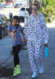 10:51 edt, 6 may 2018 Heidi Klum Goes Funky Chic In Dalmatian Tracksuit With Daughter Lou And Beau Tom Kaulitz Daily Mail Online