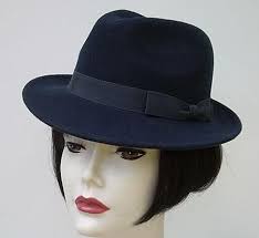 Petite Navy Fedora Hats For The Small Head Winter Hats Hats Hats Fashion