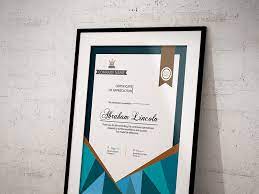 Download Simple Certificate Template Free Psd Freebie Supply