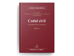 Check spelling or type a new query. Codul Civil Comentariu Pe Articole Editia 3 2021 Libraria Ujmag