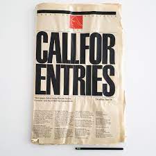 The Newspaper Advertising Bureau S Creative Newspaper 15 Athena Competition Call For Entries Athena Award To Honor Ex Vignelli Poster Text Typography Letters