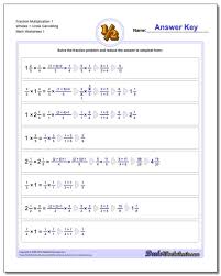 Learning How To Solve Fraction Problems Requires Mastering A Number Of Skills These Free Fr Fractions Worksheets Fractions Division Fractions Multiplication
