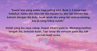 Tak semua orang mempunyai mata yang sama warnanya laaa…… alamak ! Kalau Tahu Aku Bagi Kau Kahwin Dengan Dia Isteri Sedih Ibunya Selalu Hina Suami Pa Ma