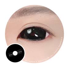 Image result for black sclera contacts