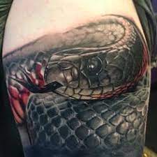 Image Result For Red Bellied Black Snake Tattoo Black Snake Tattoo Black Tattoos Snake Tattoo