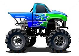 Cartoon Monster Truck Monster Trucks Cartoon Monsters Monster