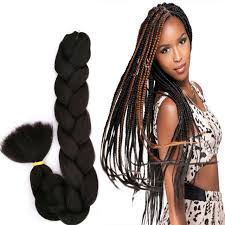 Grab a pack of red braiding hair and have your braider feed it into your cornrows. Supreme Super X Braid 84 Kanekalon Fiber Braiding Hair 30 M Auburn For Sale Online Ebay