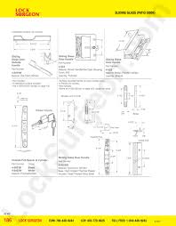 Most sliding glass doors contain two sets of rollers, one on each side of the bottom of the. Lock Surgeon Sliding Patio Door Repair Sherwood Park
