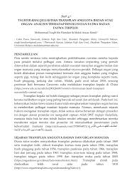 Home » hukum islam » hukum donor organ dalam islam. Pdf Taghyir Khalqillah Dan Transplan Anggota Badan Atau Organ Analisis Terhadap Resolusi Dan Fatwa Badan Fatwa Terpilih