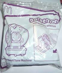 Starting from jan 7, mcdonald's will be giving away either a transformer: Mcdonalds Doraemon Gears Swirl Time Machine Happy Meal Mint 2020 Malaysia In 2021 Swirl Happy Meal Mcdonalds Happy Meal