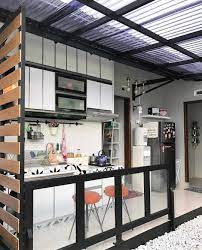 24 Desain Dapur Terbuka Semi Outdoor Menghadap Taman Rumah Desain Dapur Desain